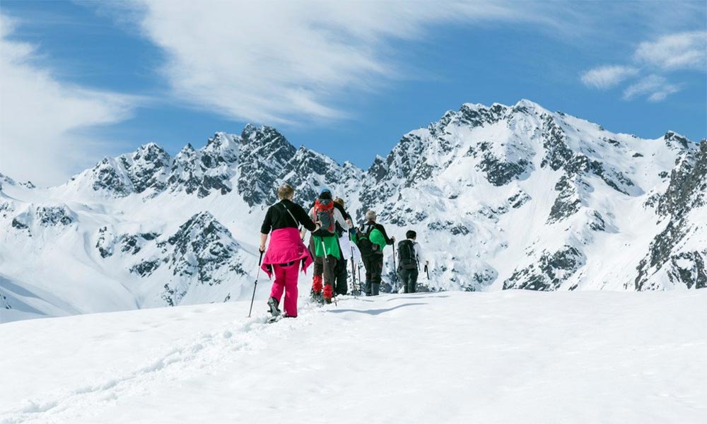 Schneeschuhwandern Silvretta Bielerhöhe