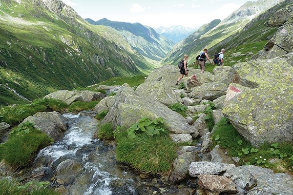 randonnée pédestre Montafon