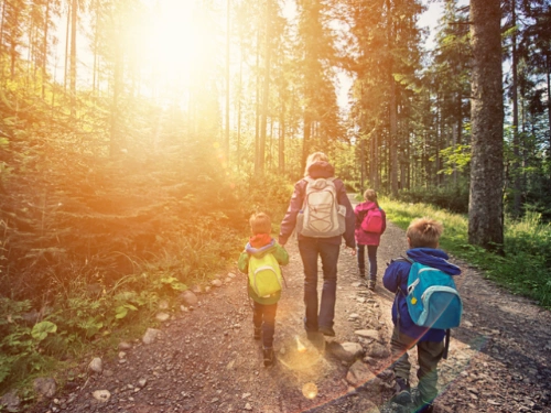 Montafon Wandern Hotel Familie